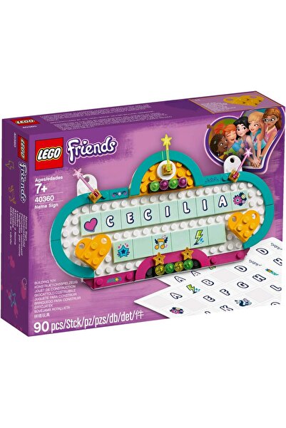 LEGO علامة اسم الأصدقاء 40360