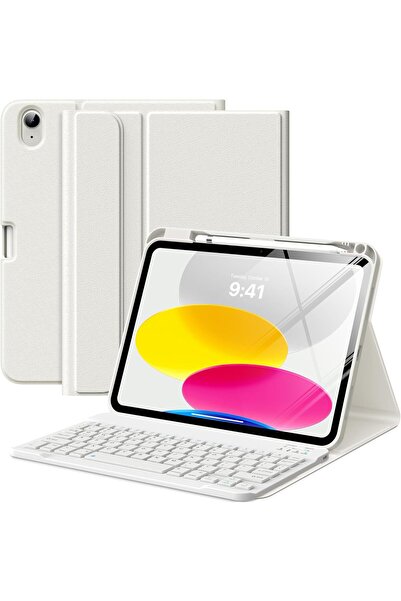 MOKO Husa Cu Tastatura, Pentru iPad 10.9 Inch, Tastatura Detasabila Bluetooth...