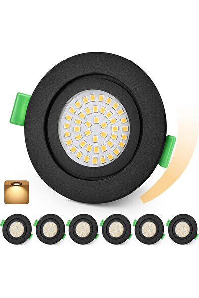 KYOTECH Εντοιχιζόμενο Σποτ LED Διπλής Κατεύθυνσης (Πάνω-Κάτω), Ρυθμιζόμενο 10...