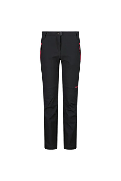 CMP Pantaloni de trekking pentru copii 30A1465-Antracit/Portocaliu-128