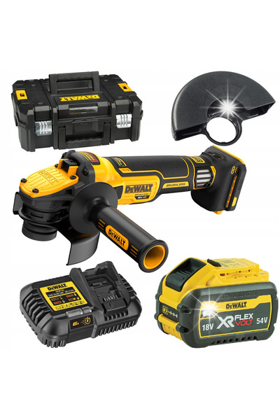 Dewalt Polizor unghiular cu acumulator 125mm XR 18V 6.0Ah cu valiză DCG409VST