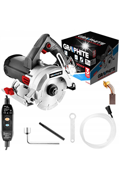 graphite DISC DE TĂIȚIAT GRESIE ȘI PIATRĂ 1400W, 125 MM 59G888
