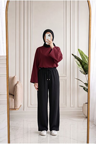 MİHRA STORE Vinista Aerobin pantalone-MT8582 crne
