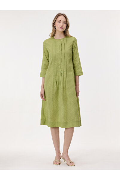 ORSAY Rochie midi verde de damă