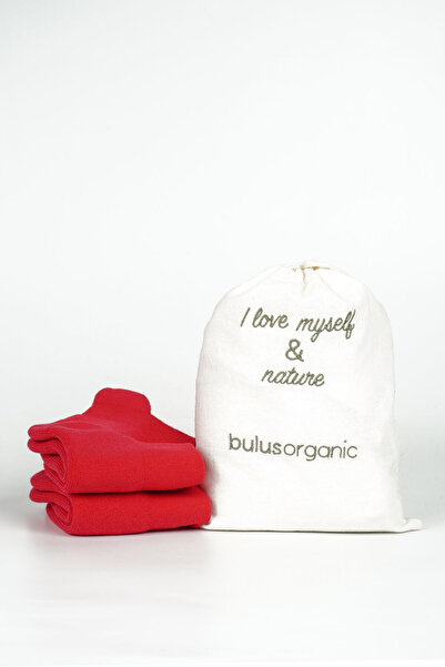 Buluş Organic Pachet de 2 șosete tip papuci pentru femei, din bumbac organic,...