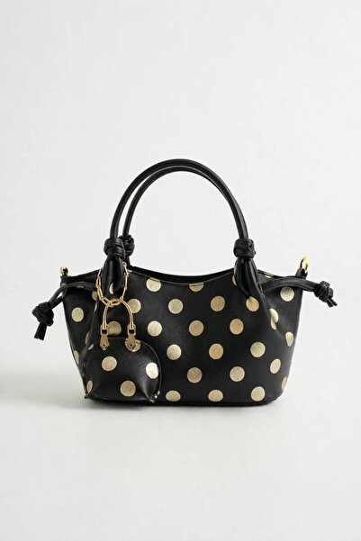 Çanta Trend Women's Bag with Accessories Gold Detailed Bag