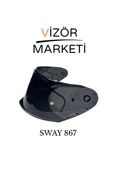 Sway 867 SİYAH VİZÖR