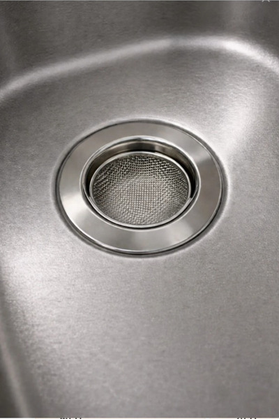 Ercazzo Lavabo Mutfak Süzgeci Çelik İnce Fileli Evye Gider Süzgeç Mutfak Banyo Atık Tutucu Tümüne Uygun