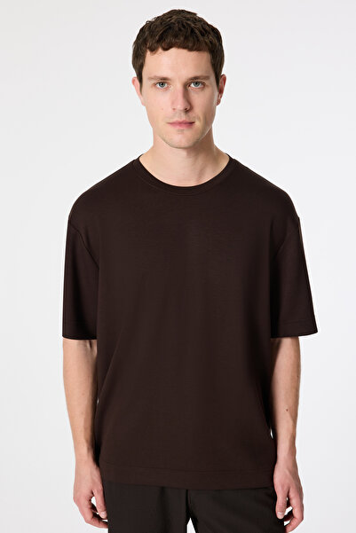 Tween Relaxed Fit Kahverengi T-Shirt