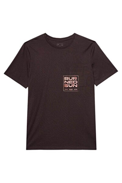 4F Tricou bărbătesc cu mânecă scurtă, mărimea L