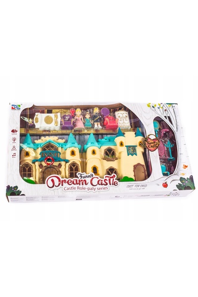 Midex PALAT PENTRU PĂPUȘI CASTEL FIGURINE FAMILIE REGALĂ