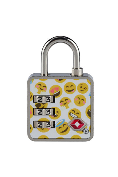 Yale Seyahat Serisi Şifreli Asma Kilit Emoji (TSA Onaylı)