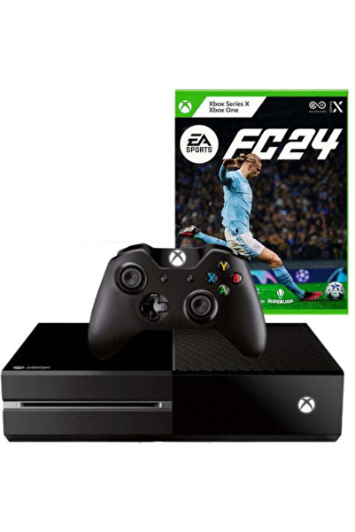 MICROSOFT Consola Xbox One 500GB + Controller Second-Hand + Joc FC 24