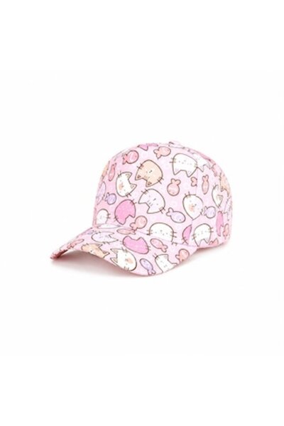 MASHASHOP Детска шапка за слънце, с щампа на котенца, памук, 48 - 50 см, 3-6 ...
