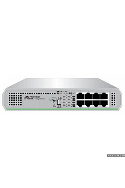 Allied Telesis AT-910 Switch Gigabit neadministrat de nivel 2 cu 8 porturi