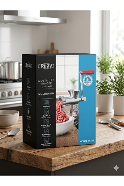 RUAY Brand Multipurpose Manual Meat Grinder Meat Mincer