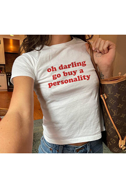 Grafftee Clothing Oh Darling Go Buy Printed Women's Body Tee