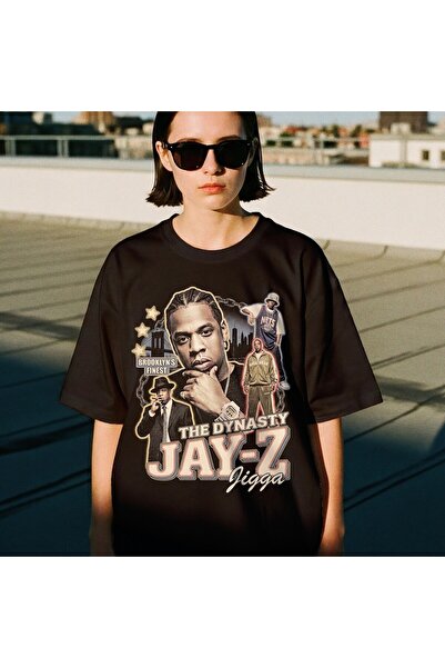 Grafftee Clothing Jay Z Printed Unisex Oversize T-Shirt