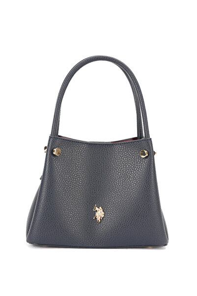 U.S. Polo Assn. حقيبة كتف نسائية باللون الأزرق الداكن US26152