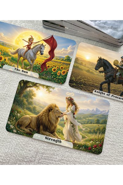Ayışığı Desteleri Fairy Tale Land Tarot Deck - English