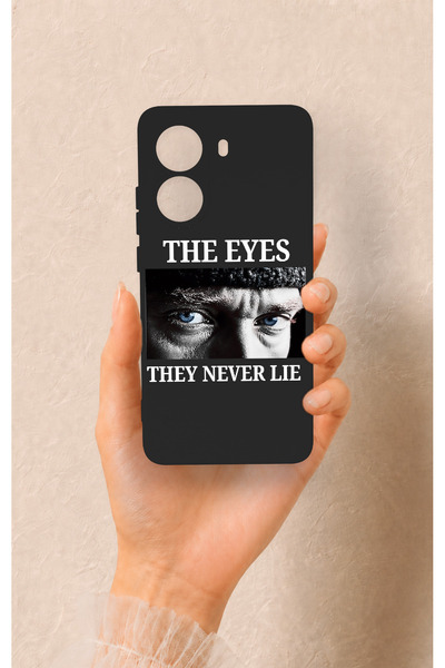 Vip Case Poco X7 Pro Uyumlu Atatürk Eyes Desenli Silikon Kılıf