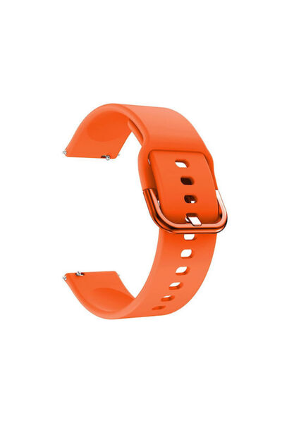 OEM Λουράκι Σιλικόνης Πορτοκαλί 44mm (Galaxy Watch4/5/6/7/FE/4 Classic/6 Clas...