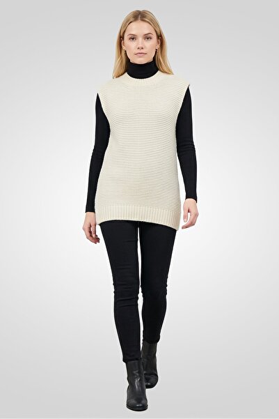 Stella McCartney Women Knitted Sleeveless Sweater, Off White