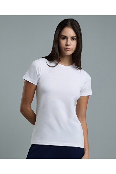 R&B Solid T-Shirt With Crew Neck And Short Sleeves