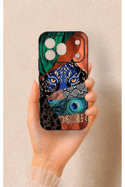 Vip Case Honor 600 Pro Compatible Amazon Tiger Pattern Silicone Case