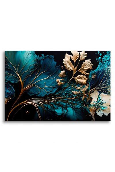DecoWalls Tablou Leaves, Deco Walls, Digital Print, Pentru Camera De Zi, Fara...