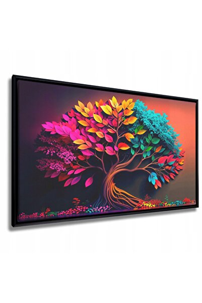 DecoWalls Tablou Cu Rama, Decowalls, Portret Luxos In Reflexii Aurii, 80X120 ...