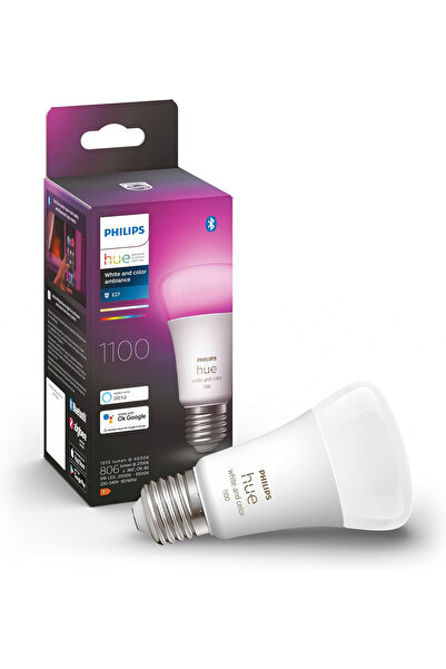 Philips Saeco Bec LED Philips Hue E27 11W Bluetooth Reglare luminozitate 1 bu...