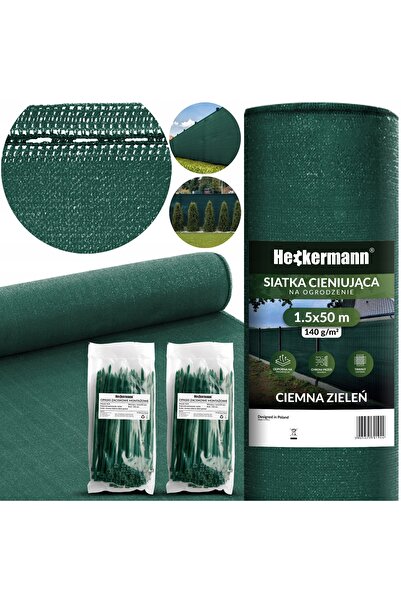 Kraft&dele Plasa de umbrire pentru gard, balcon, mascare, 1,5x50m, 90% UV, re...