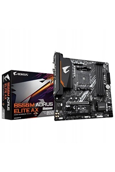 Kraft&dele Placă de bază Gigabyte B550M AORUS ELITE AX micro ATX AMD Ryzen AM...