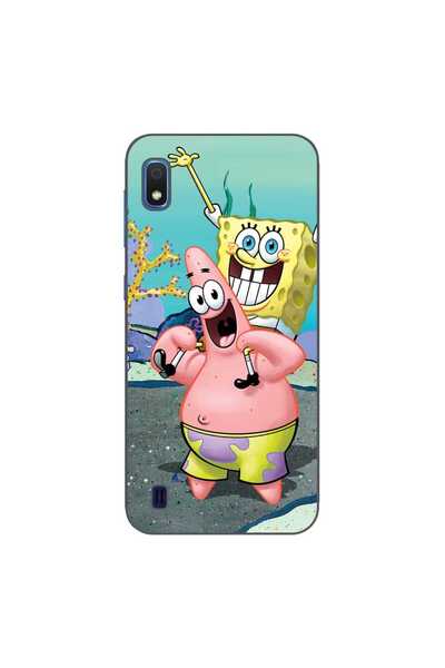 OEM Husa compatibila cu Samsung Galaxy A10 Silicon Gel Tpu Model Spongebob