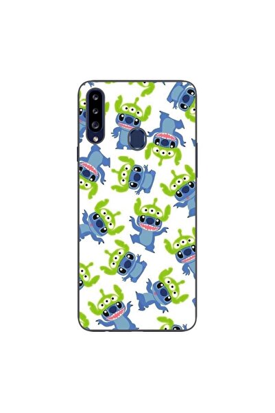 OEM Husa compatibila cu Samsung Galaxy A20S Silicon Gel Tpu Model Stitch Patt...