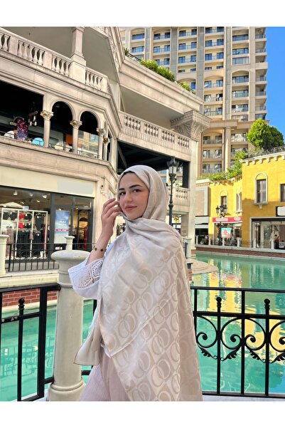 Scarf Pamuk Jakar Halka Desen Şal