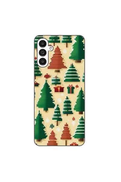 OEM Калъф, съвместим със Samsung Galaxy A14 4G, A14 5G, Силиконов TPU с десен...