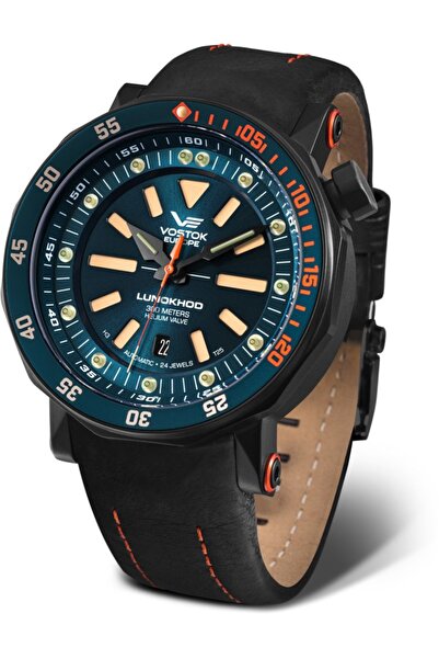 Vostok Europe Set bărbătesc NH35A-620C633 — bleumarin, sportiv, cu o curea su...