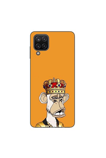 OEM Husa compatibila cu Samsung Galaxy A12 Silicon Gel Tpu Model NFT Royal Ape