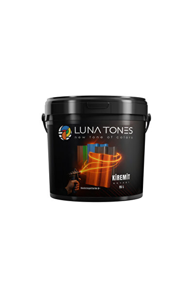 Luna Tones Siyah Kiremit Boyası Saf Akrilik - Kiremit Boyası