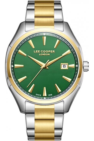 Lee Cooper LC08007.270 Ceas de modă pentru bărbați — Verde