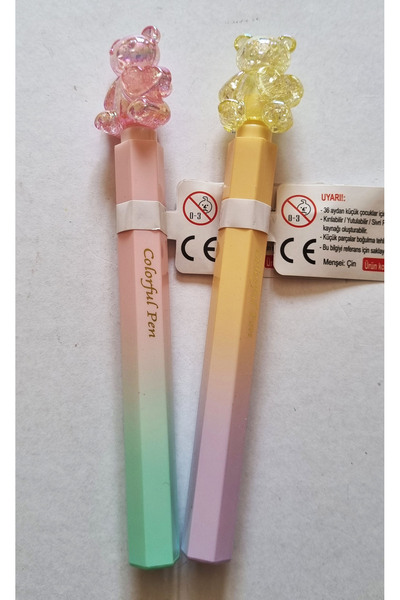 Modellino 2'li 2 Farklı Renk Köşegen Kutulu Colorful Kristal Mavi Jel Tükenme...