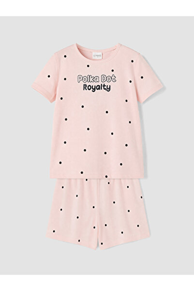 LC Waikiki Esvab • Modern & Distinctive Zero Roba Collar Girls' Shorts Pajama...