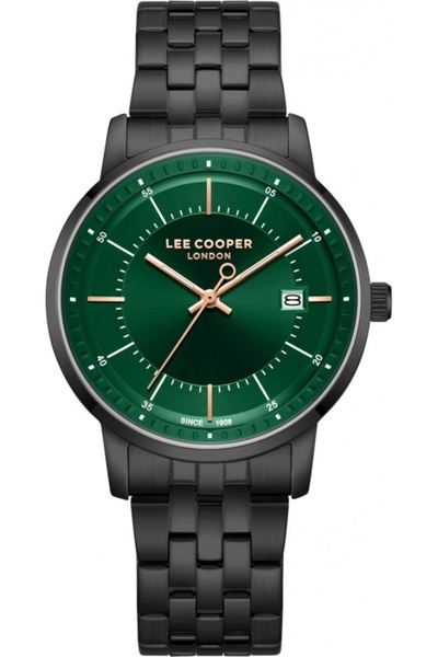 Lee Cooper Ceas de modă verde pentru bărbați LC08164.670