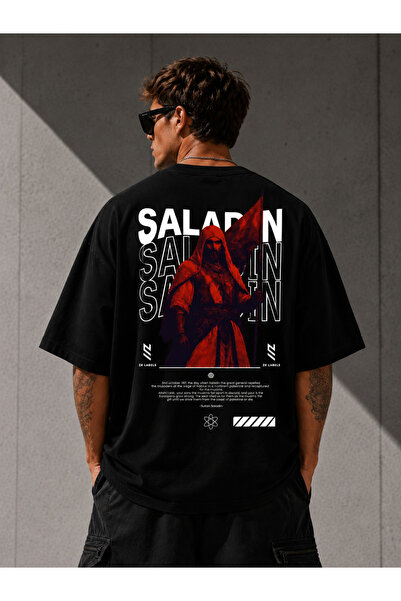 Nulivez Selahaddin Eyyubi Themed Oversize Unisex T-Shirt |   Historical and I...