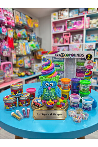 CrazArt Slime 4'lü Büyük Paket