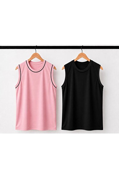 Kuraff Giyim Men's Daily Comfort Sleeveless (2-Pack) Basic T-Shirt