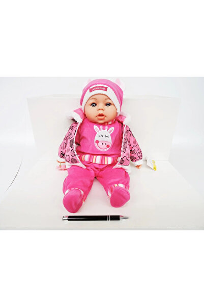 adar Păpușă bebeluș cu sunete poloneze 45cm în pungă 416529