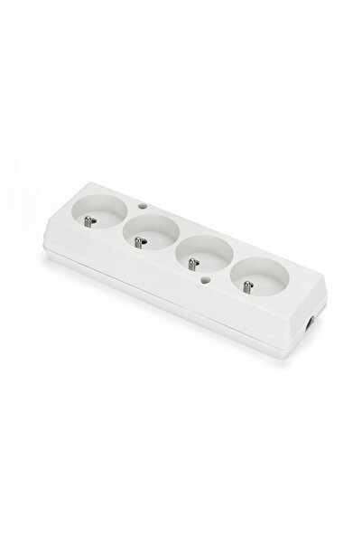 MONTIS Mufă cvadruplă GN-470 MT088-B albă